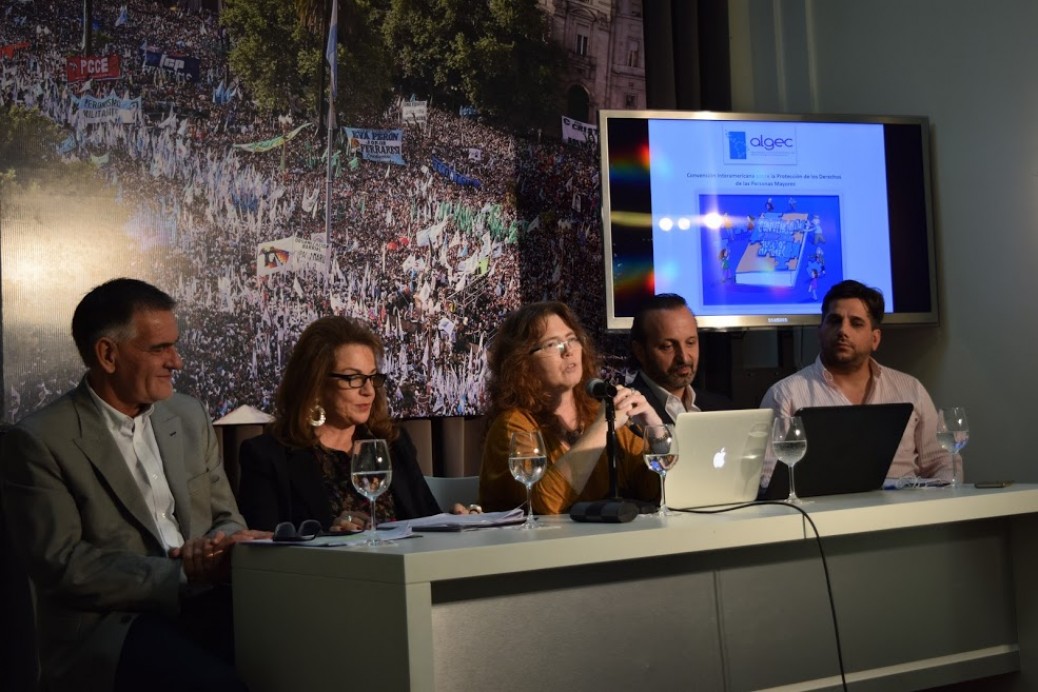 ALGEC participó en una charla sobre la Convención sobre las Personas Mayores