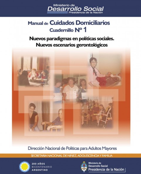 Manual de cuidados domiciliarios – Cuadernillo Nro. 1