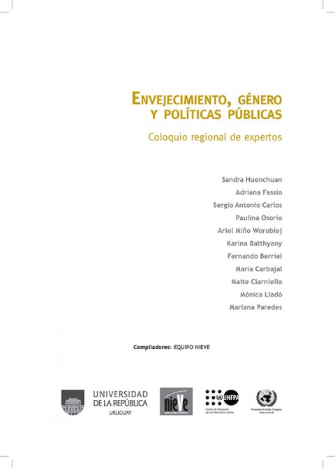 Envejecimiento, género y políticas públicas