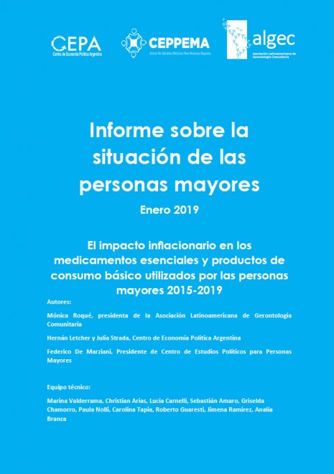 Informe sobre la situación de las personas mayores – Enero 2019