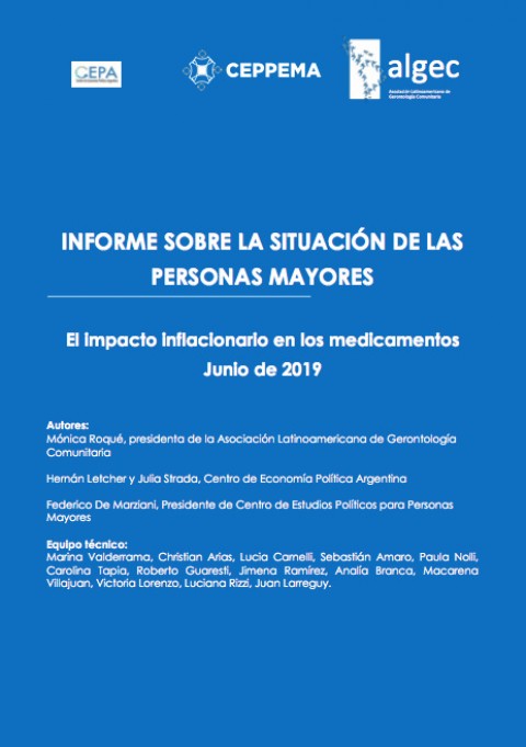 Informe sobre la situación de las Personas Mayores en Argentina – Junio 2019