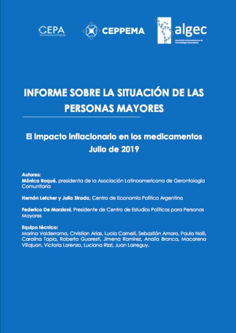 El impacto inflacionario de los medicamentos – Julio 2019