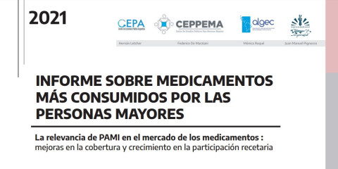 Informe sobre medicamentos más consumidos por las personas mayores 2021