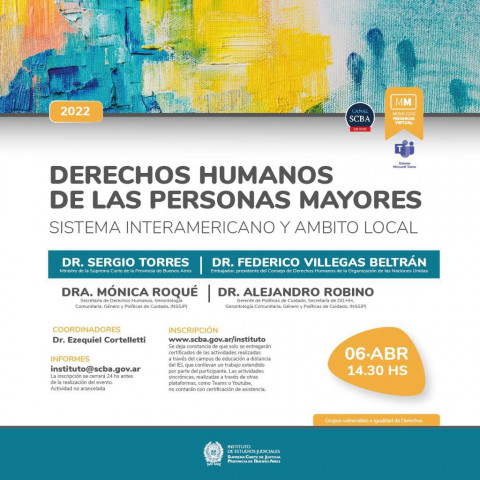 Derechos Humanos de las Personas Mayores – Sistema Interamericano y Ámbito Local