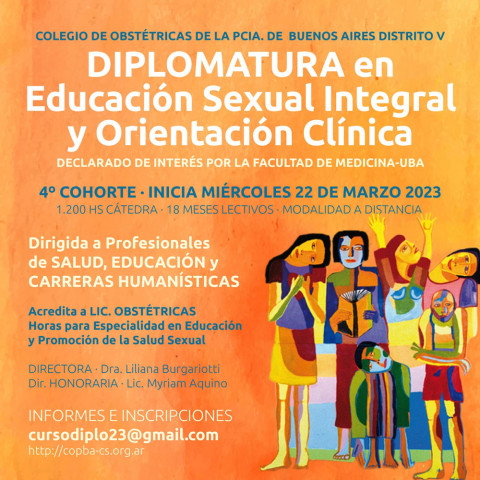 Diplomatura en Educación Sexual Integral y Orientación Clínica