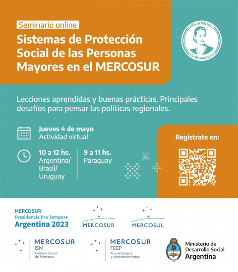 Webinario: Sistemas de Protección Social de las Personas Mayores en el Mercosur