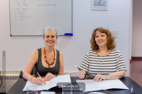 Algec y la Facultad de Ciencias Sociales de la UBA firmaron un Acuerdo de Cooperación